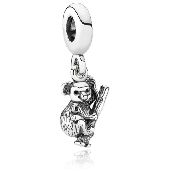Pandora Jewelry - PANDORA Koala Dangle Authentic Charm Silver Animal Zoo Bear Cute Australia